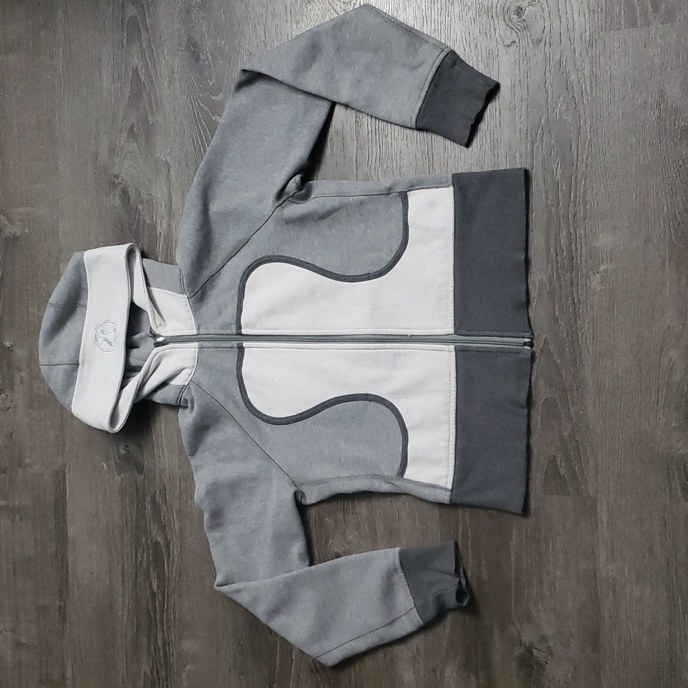 Lululemon Athletica Remix Scuba Full-Zip Hoodie Sz 8